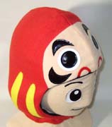 顔出しマスク <だるま> 寿部分 拡大